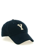 Saint Laurent Bicolor Cotton Baseball Cap
