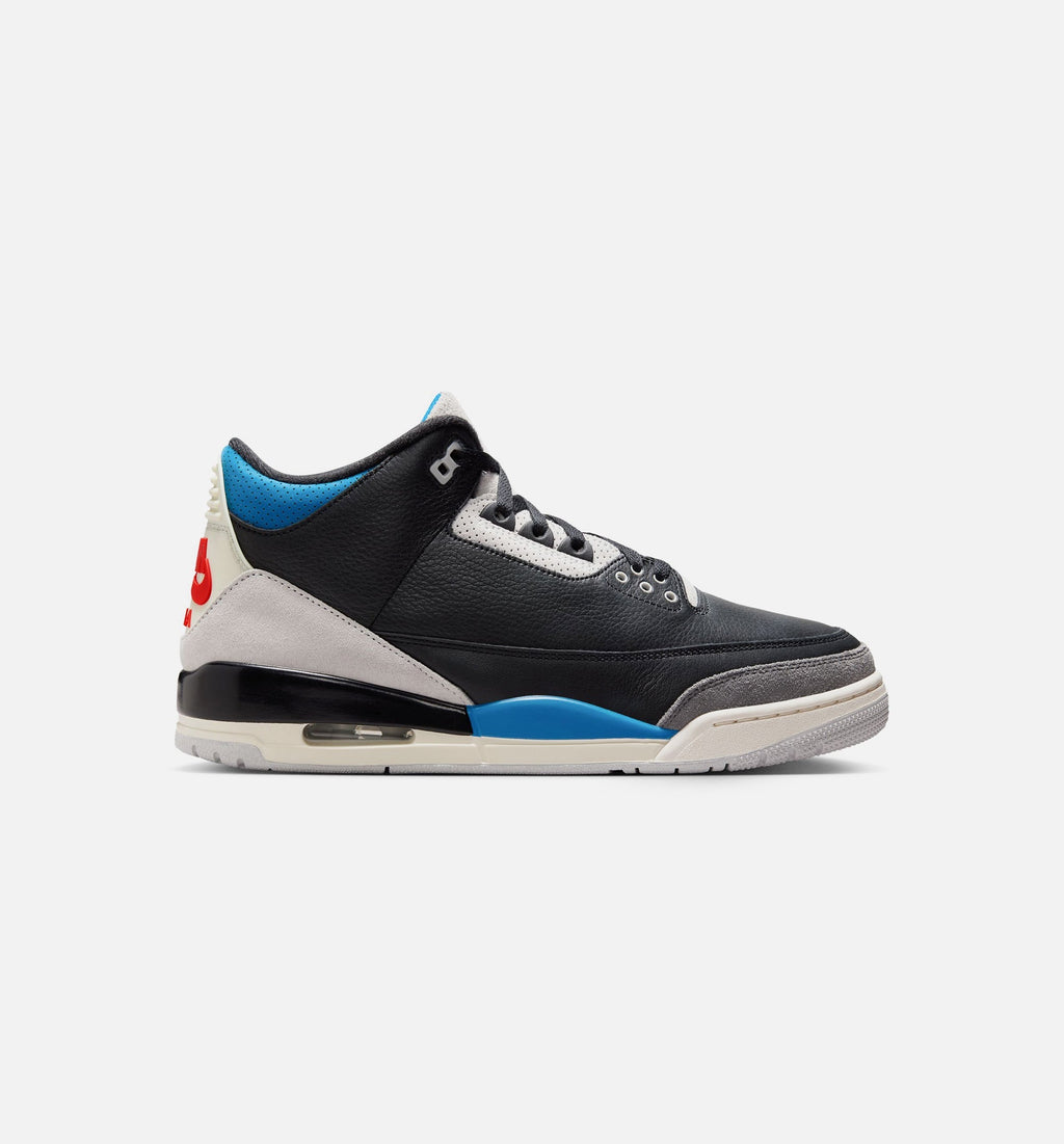Air Jordan 3 Retro OG Rare Air | Men's Lifestyle Shoe | Black/Chile Red/Neutral Grey