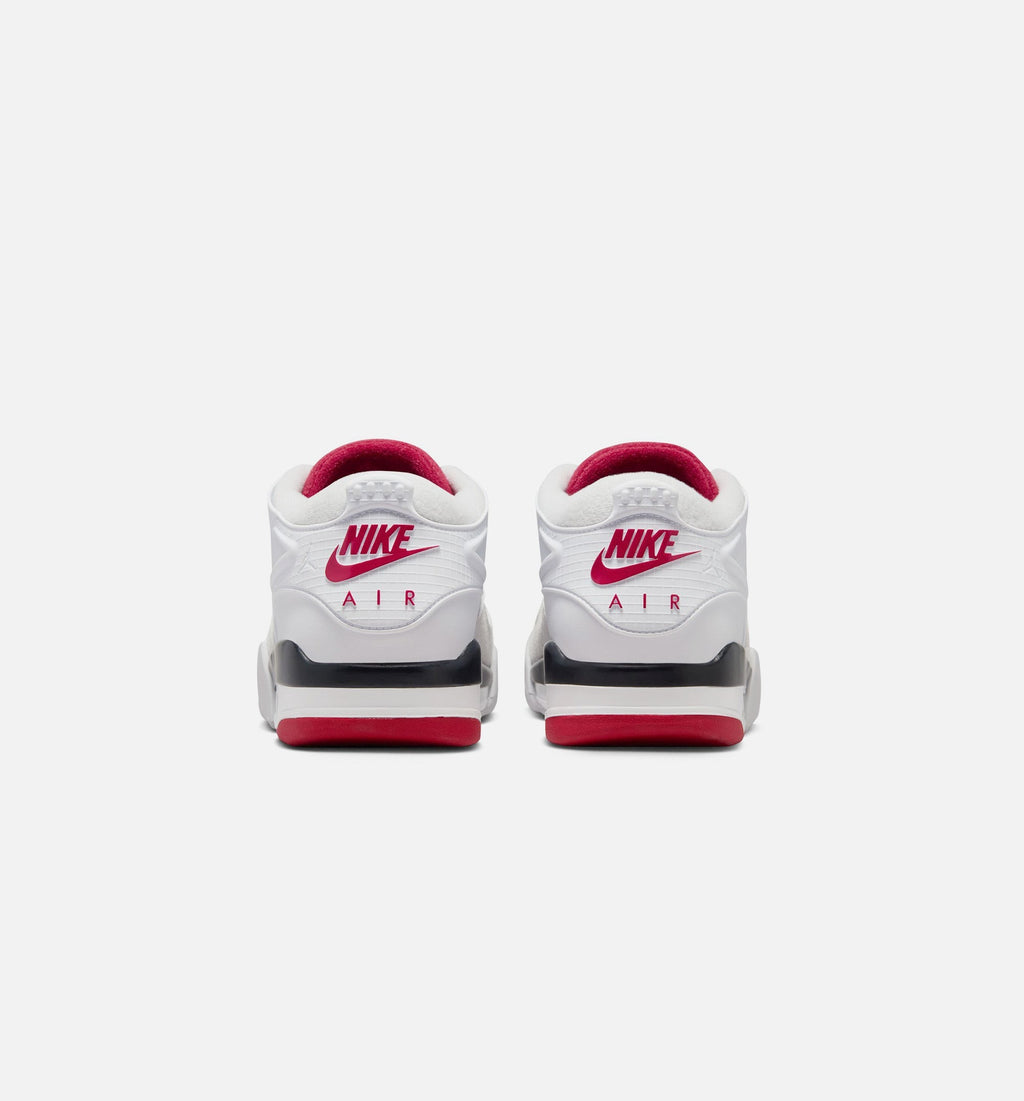 Air Jordan 4 RM Men's Lifestyle Shoes - White / Black / Neutral Grey / Varsity Red