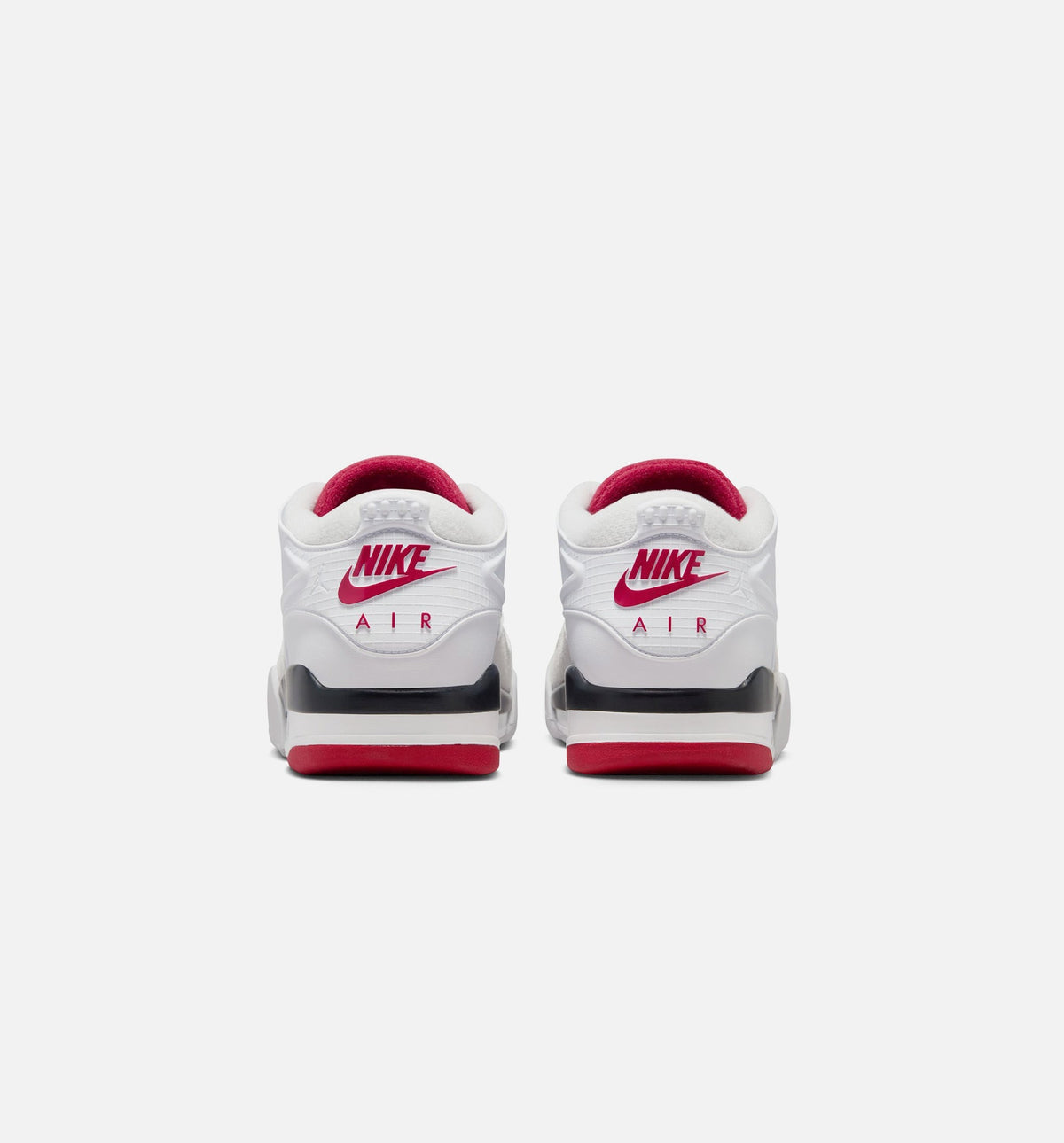 Air Jordan 4 RM Men's Lifestyle Shoes - White / Black / Neutral Grey / Varsity Red