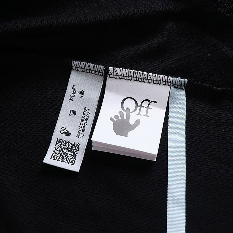 OFF-WHITE Oil Painting Series Arrow Pattern T-Shirt
