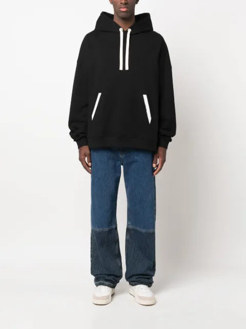 Palm Angels Sartorial Tape cotton hoodie