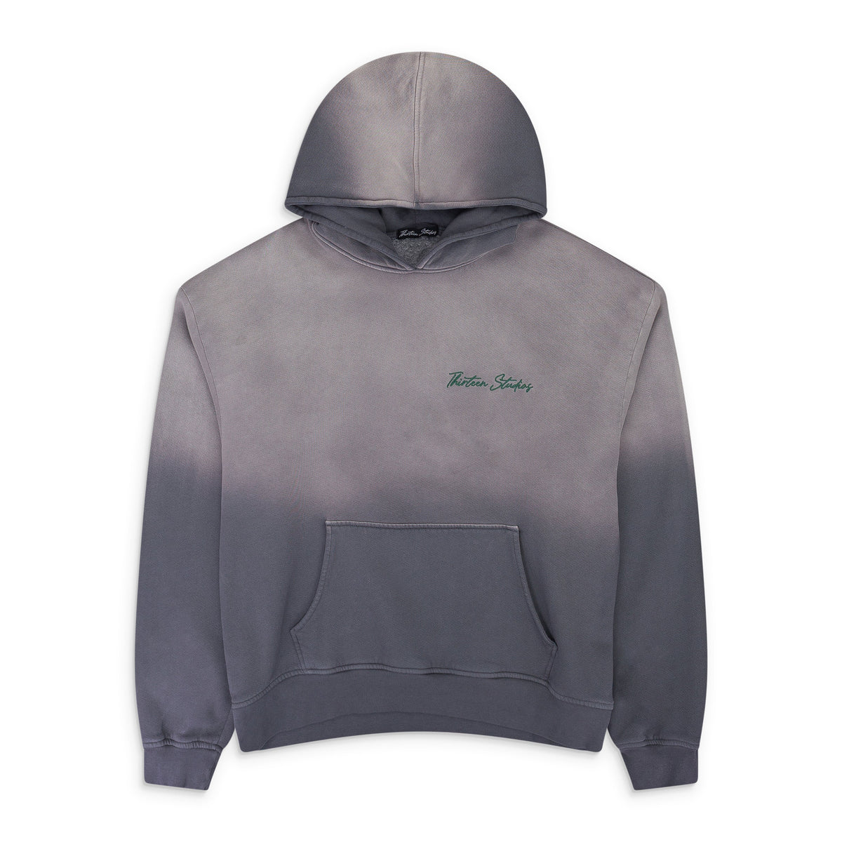 GREY LOGO HOODIE