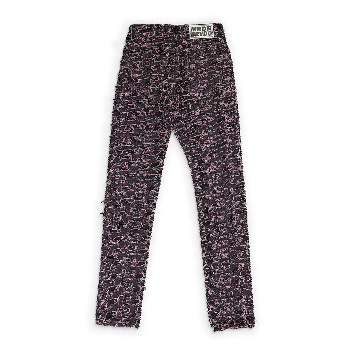 PINK HUSK STRAIGHT-FIT JEANS