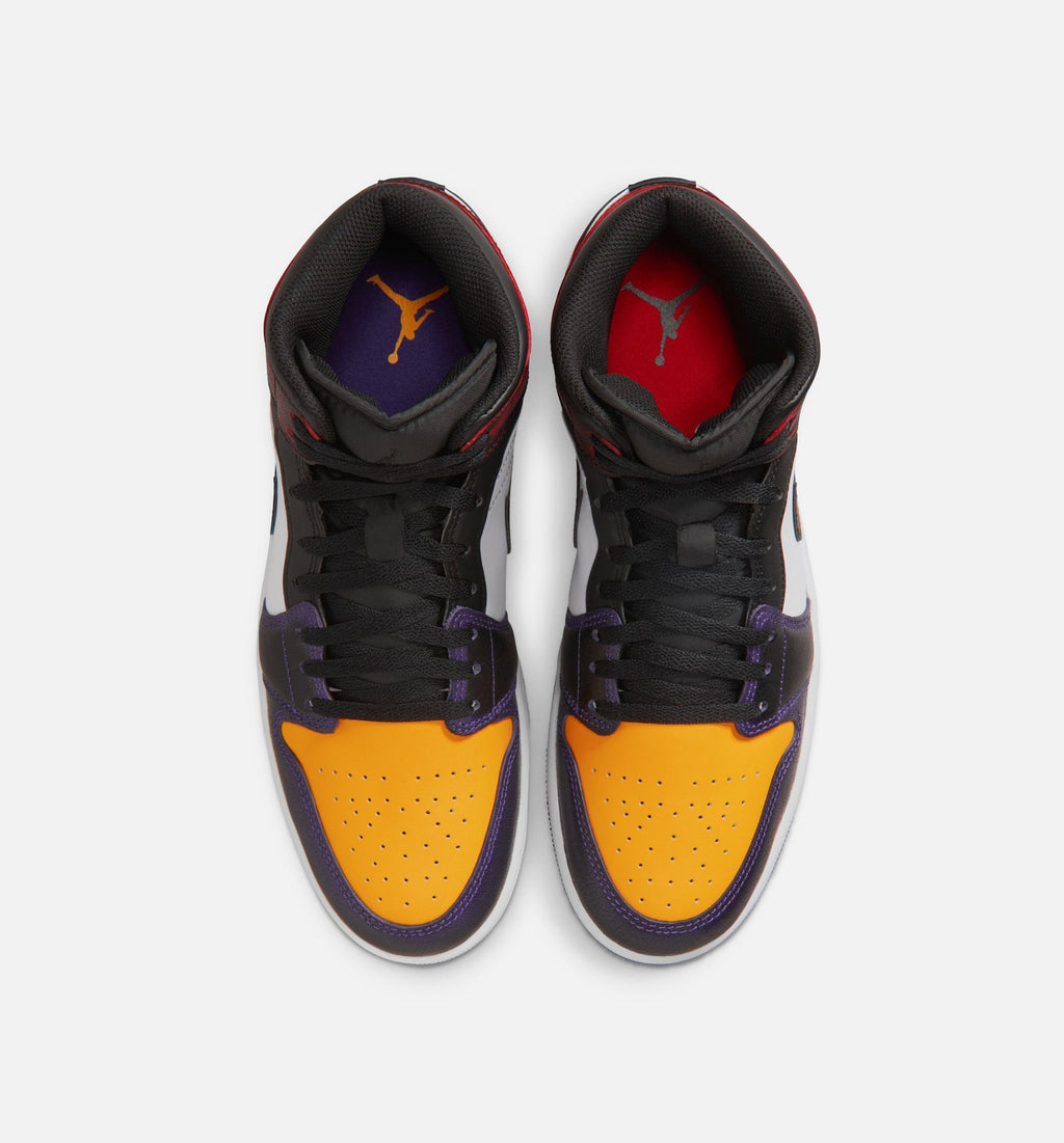 Air Jordan 1 Mid SE | Men's Lifestyle Shoe | True Red/White/Court Purple/Black