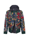 sacai paisley-pattern wool jacket