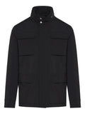 Paul & Shark flap-pocket field jacket