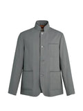 Tod's Castello jacket in linen and silk