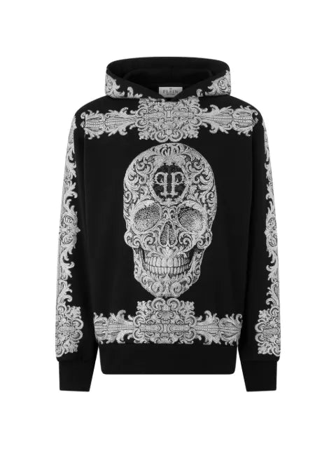 Philipp Plein hoodie baroque Skull stones