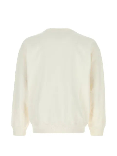 Sporty & Rich crew-neck embroidered sweatshirt
