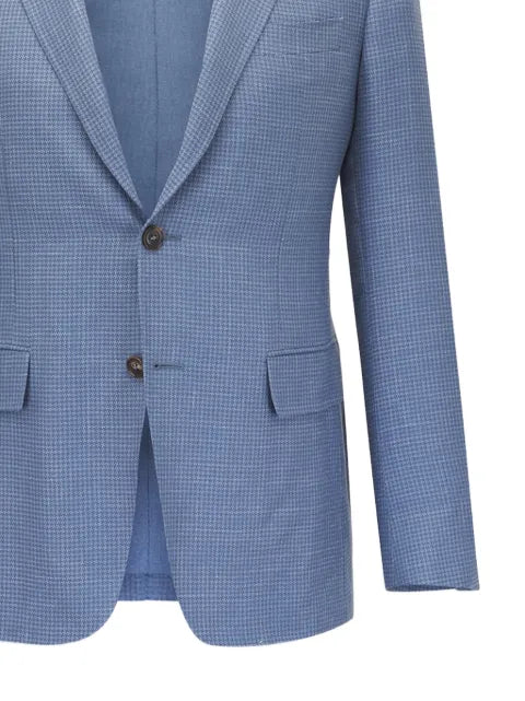 Canali flap-pocket blazer