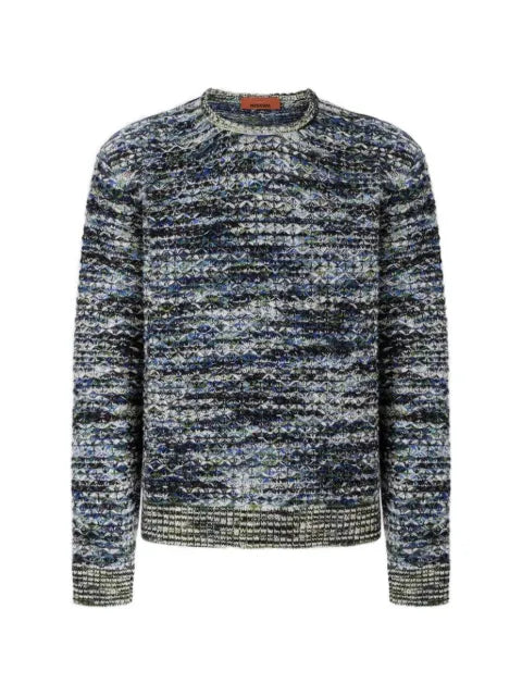 Missoni Zigzag-knit crew-neck sweater