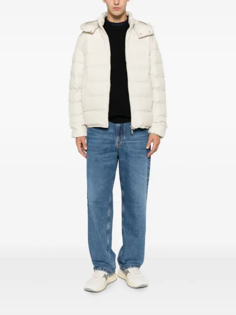 Moncler Montbrocq hooded short down jacket