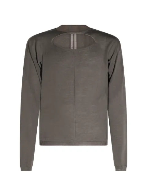 Rick Owens Tower cut-out detail sweater