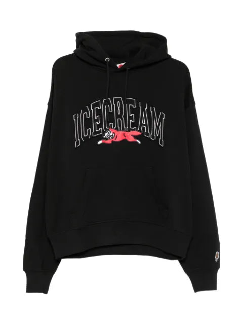 ICECREAM logo-patch drawstring hoodie