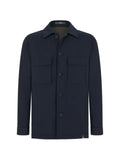 Boggi Milano shirt jacket double nylon stretch B Tech