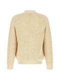 BOSS honeycomb-knit V-neck cardigan