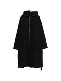 Rick Owens DRKSHDW Gimp Wide zip-up hooded coat