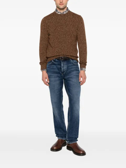 Filippo De Laurentiis mélange-knit sweater