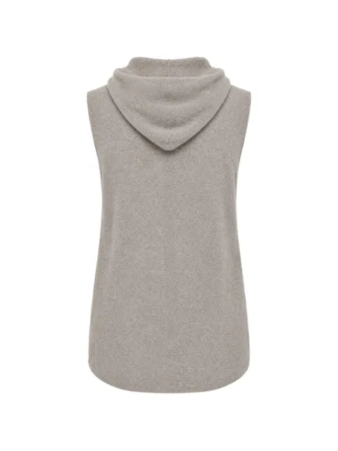 Rick Owens sleeveless hooded sweater