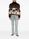 MM6 Maison Margiela horse-print zip-up cardigan