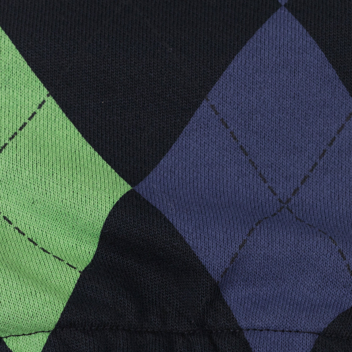 Green Intarsia Sweatpants