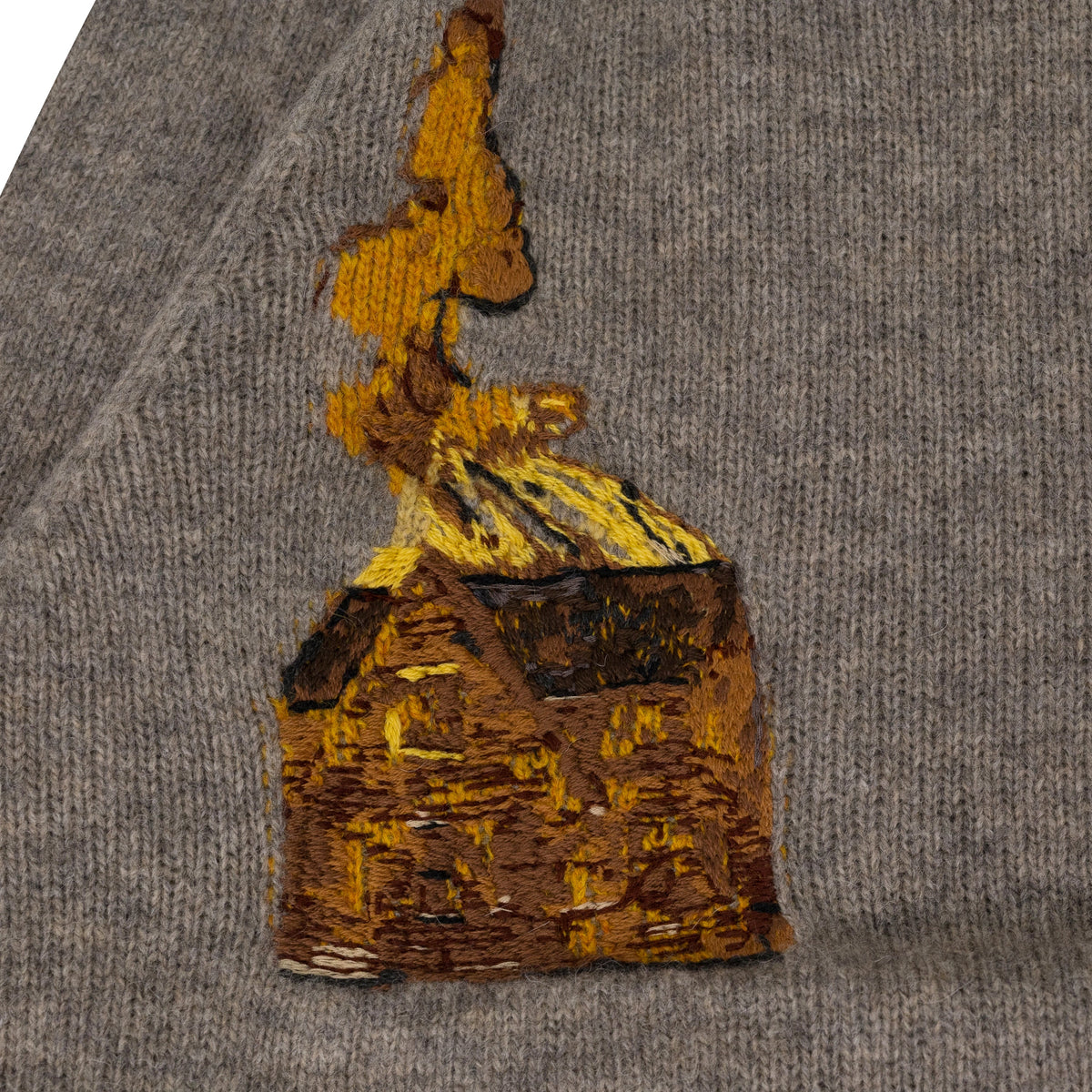 Grey Come Live With Me Sweater