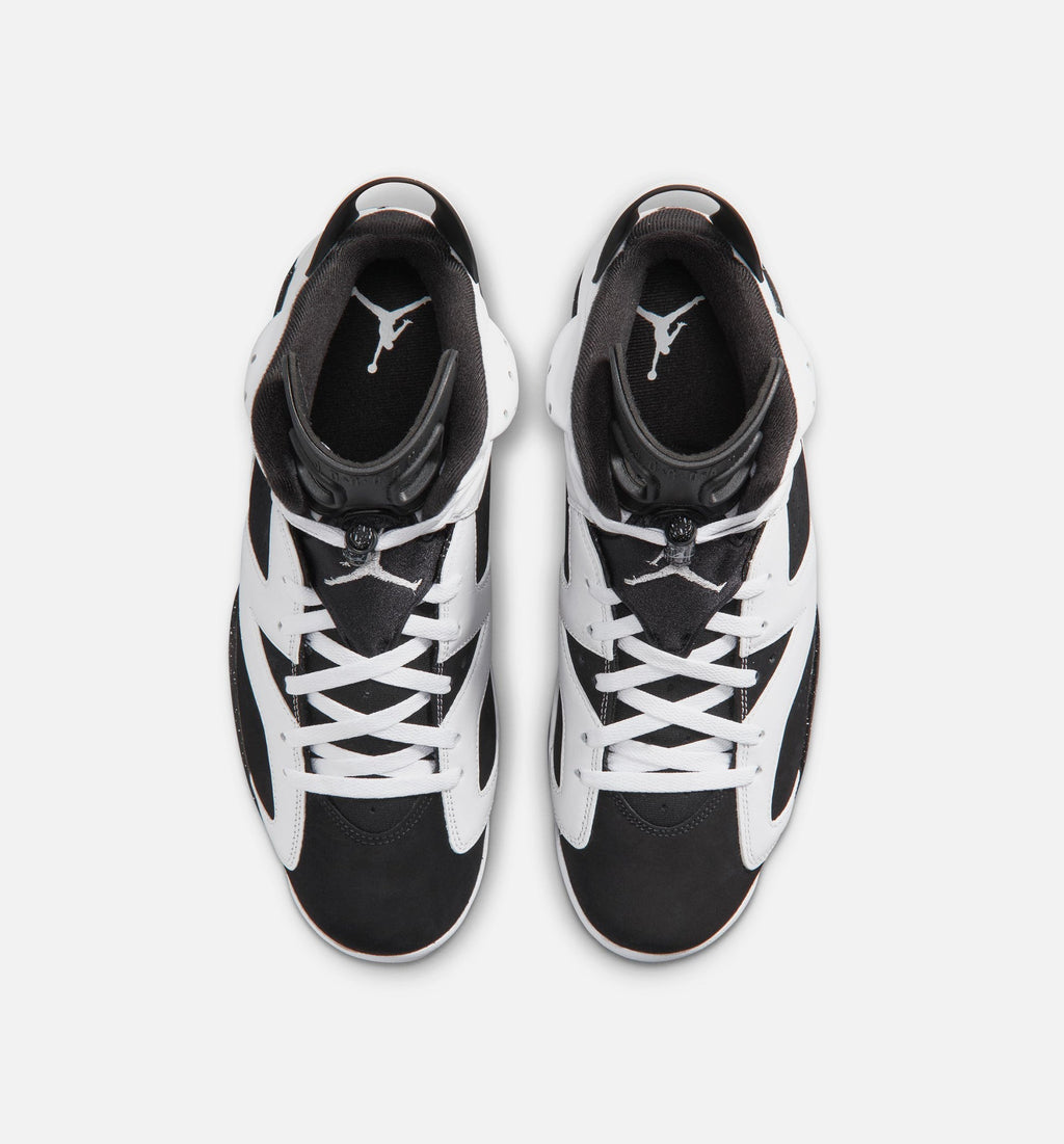 Air Jordan 6 Retro Black and White Men's Lifestyle Shoe - Black/White