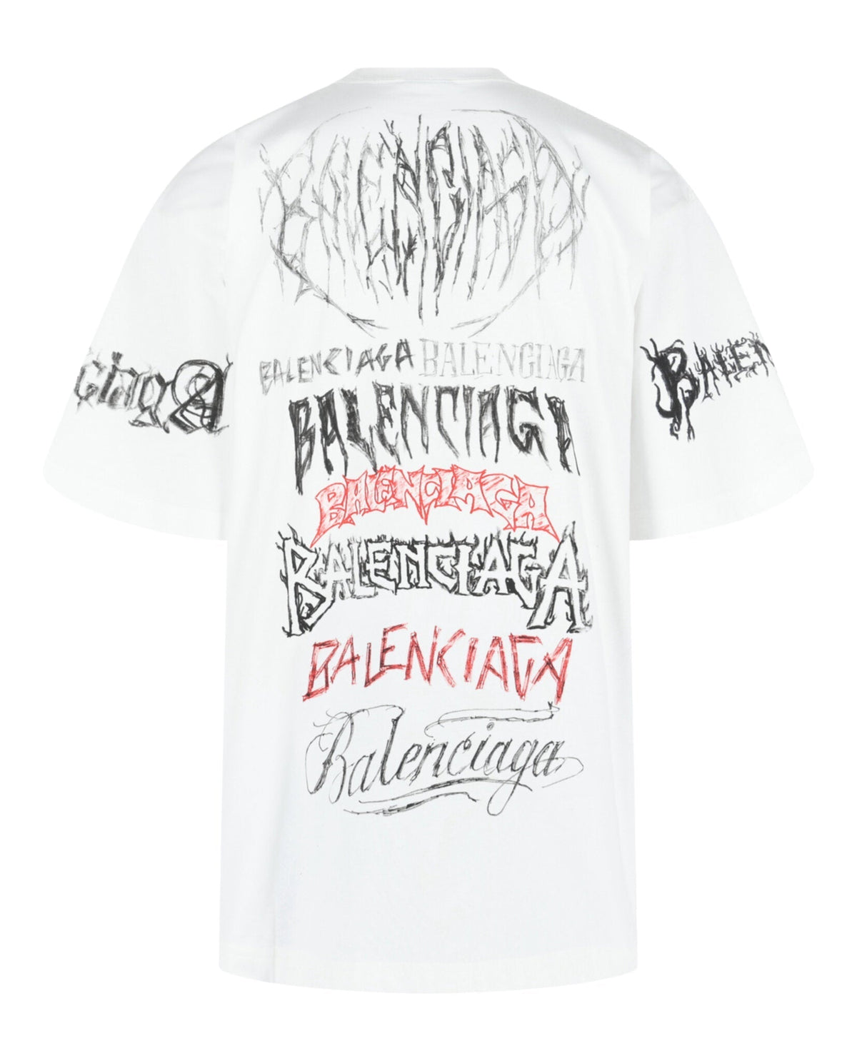 Balenciaga Mens DIY Metal T-Shirt