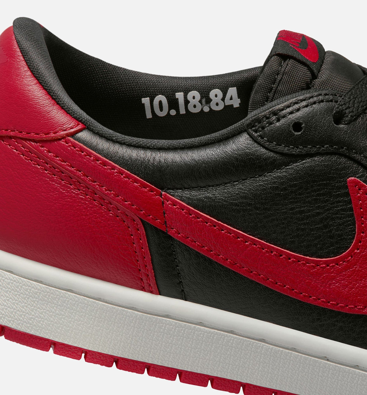 Air Jordan 1 Retro Low OG Banned Men's Lifestyle Shoes - Black/Varsity Red/Summit White