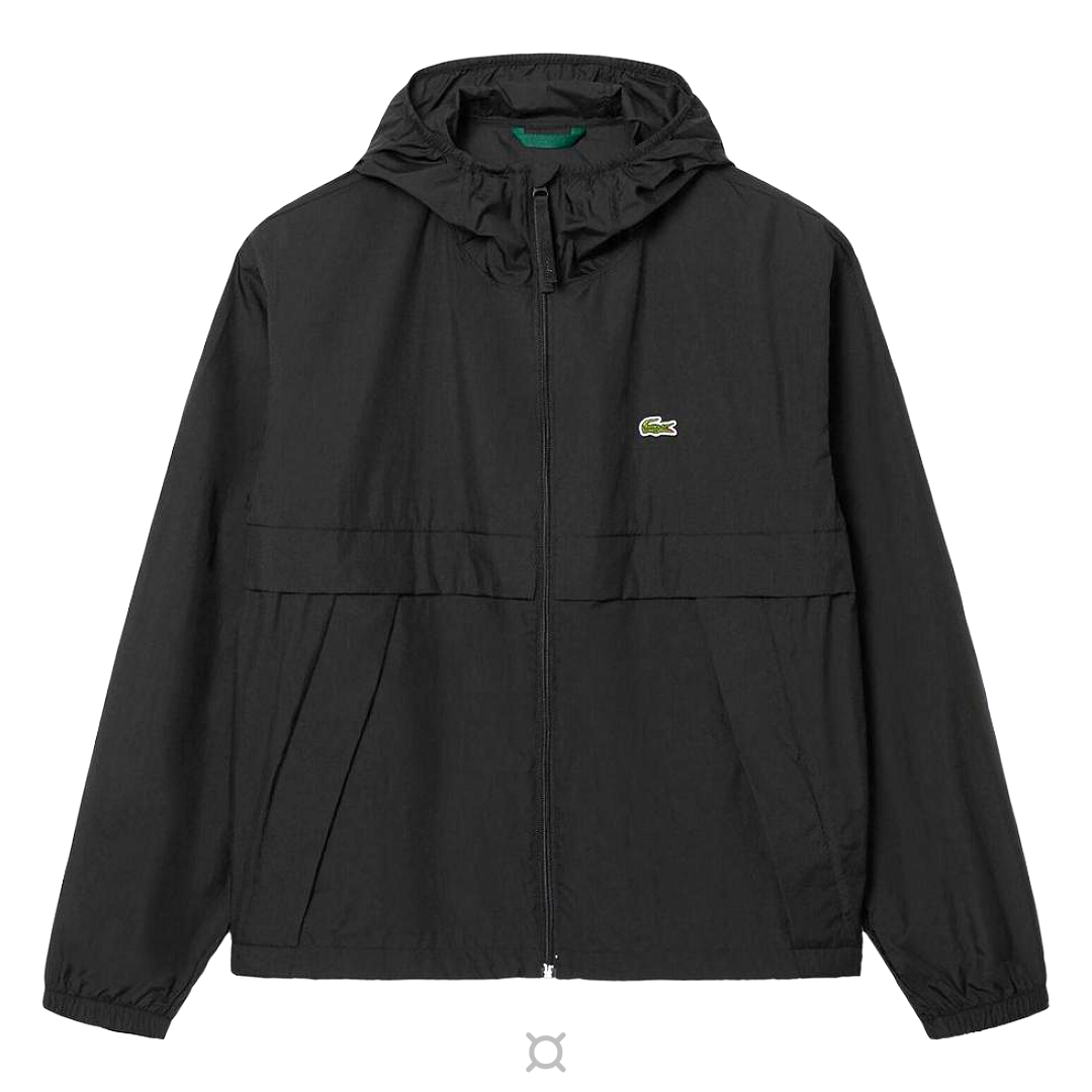 Lacoste Black Windbreaker