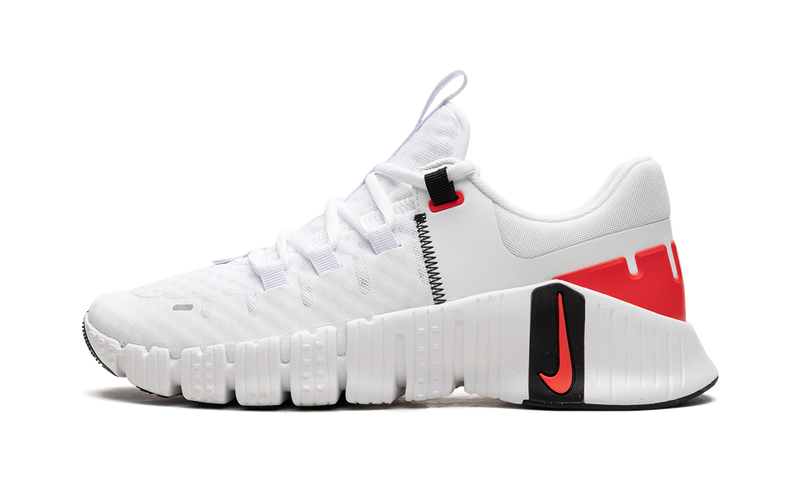 Nike Free Metcon 5 'White & Bright Crimson' (DV3949-100) Men's Training Sneakers