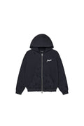 Script Zip Up Hoodie