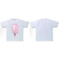 BAPE Ape Head Camo Shark Print Crew Neck Short Sleeve T‑Shirt Unisex