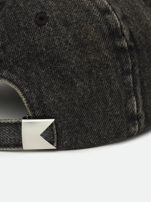 Rhude St Rhude Seal Denim Curved Brim Hat
