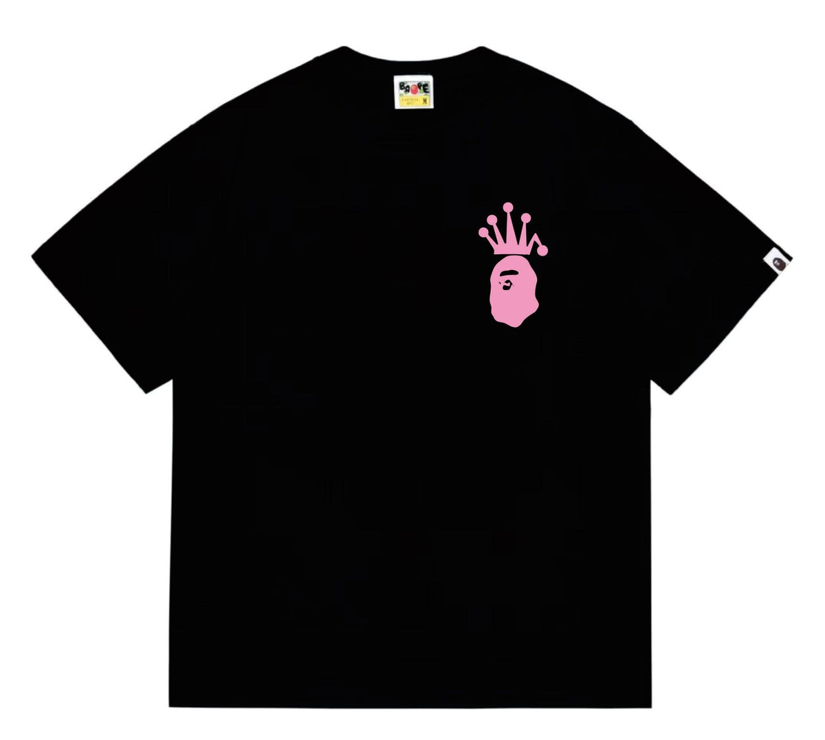 BAPE Crowned Ape Back Graphic Short-Sleeve T-Shirt
