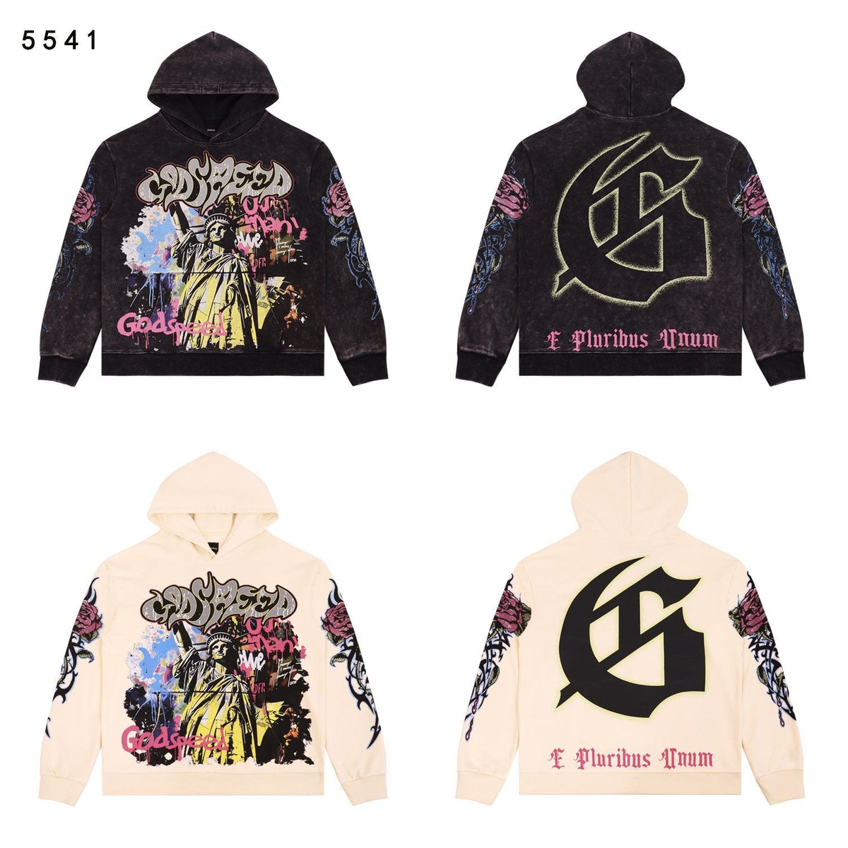 Godspeed E Pluribus Unum Graphic Hoodie
