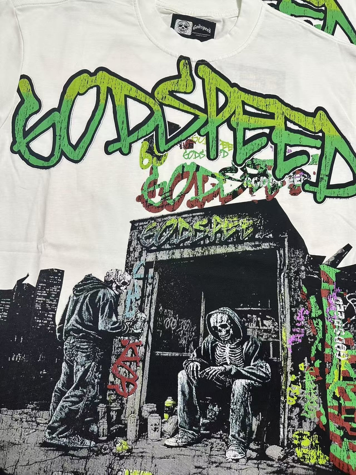 Godspeed Rock Graphic Short-Sleeve T-Shirt