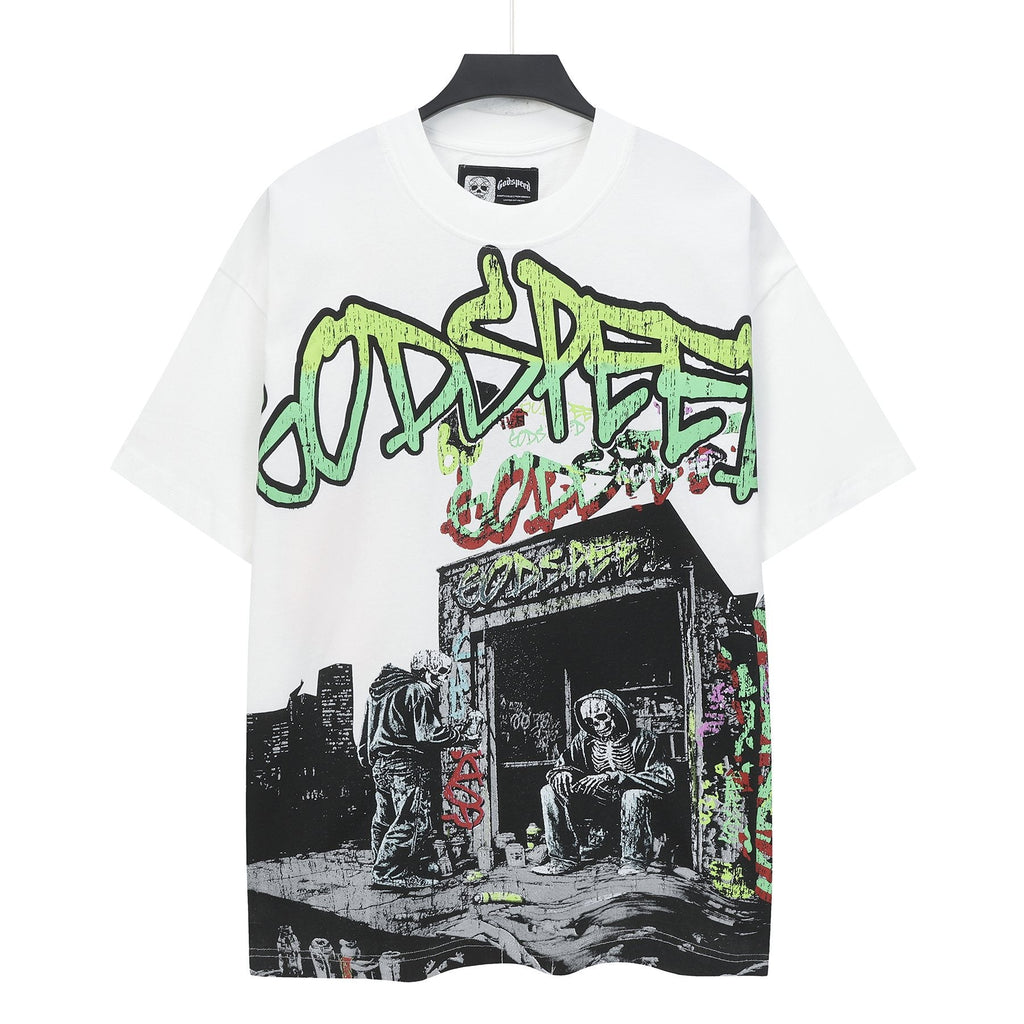 Godspeed Rock Graphic Short-Sleeve T-Shirt