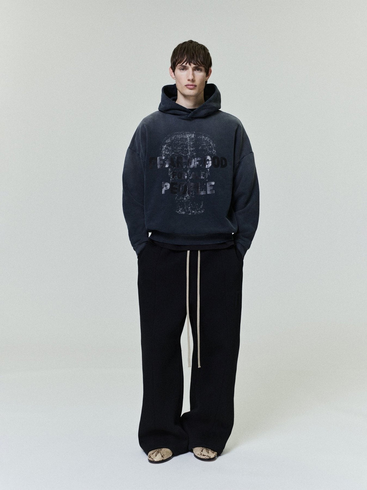 Fear of God Le Panteres Skull Graphic Hoodie