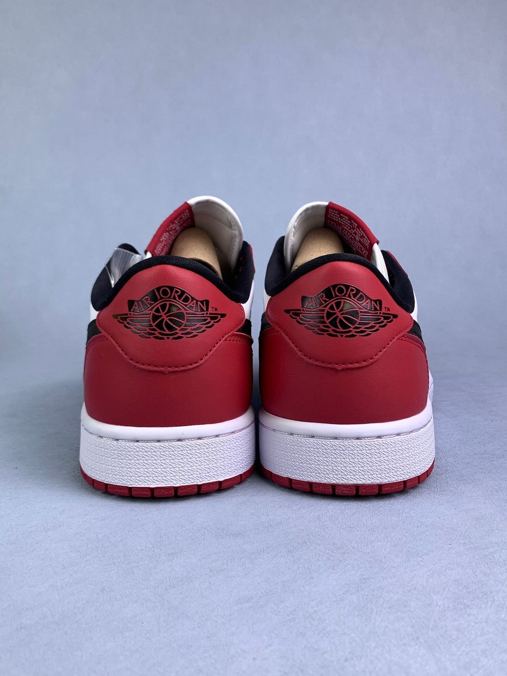 Air Jordan 1 Low White/Red Chicago 705329-600 Unisex Sneakers