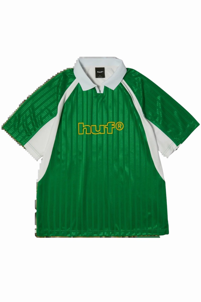 HUF T-SHIRT SOCCER JERSEY SIDELINE Clover