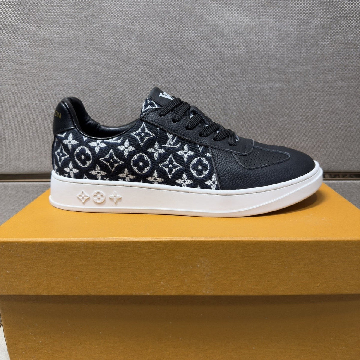 Louis Vuitton Patterned Panel Sneakers