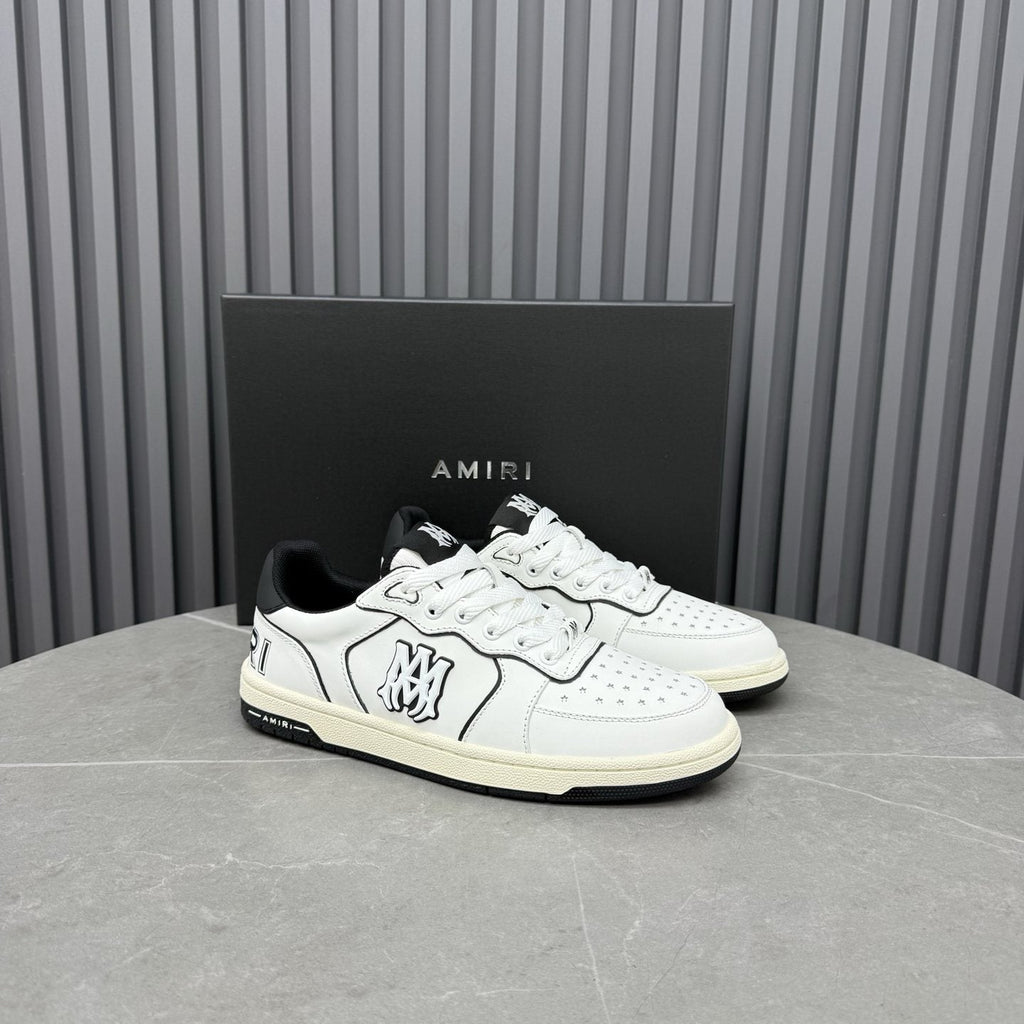 Amiri Contrast Panel Low-Top Sneakers