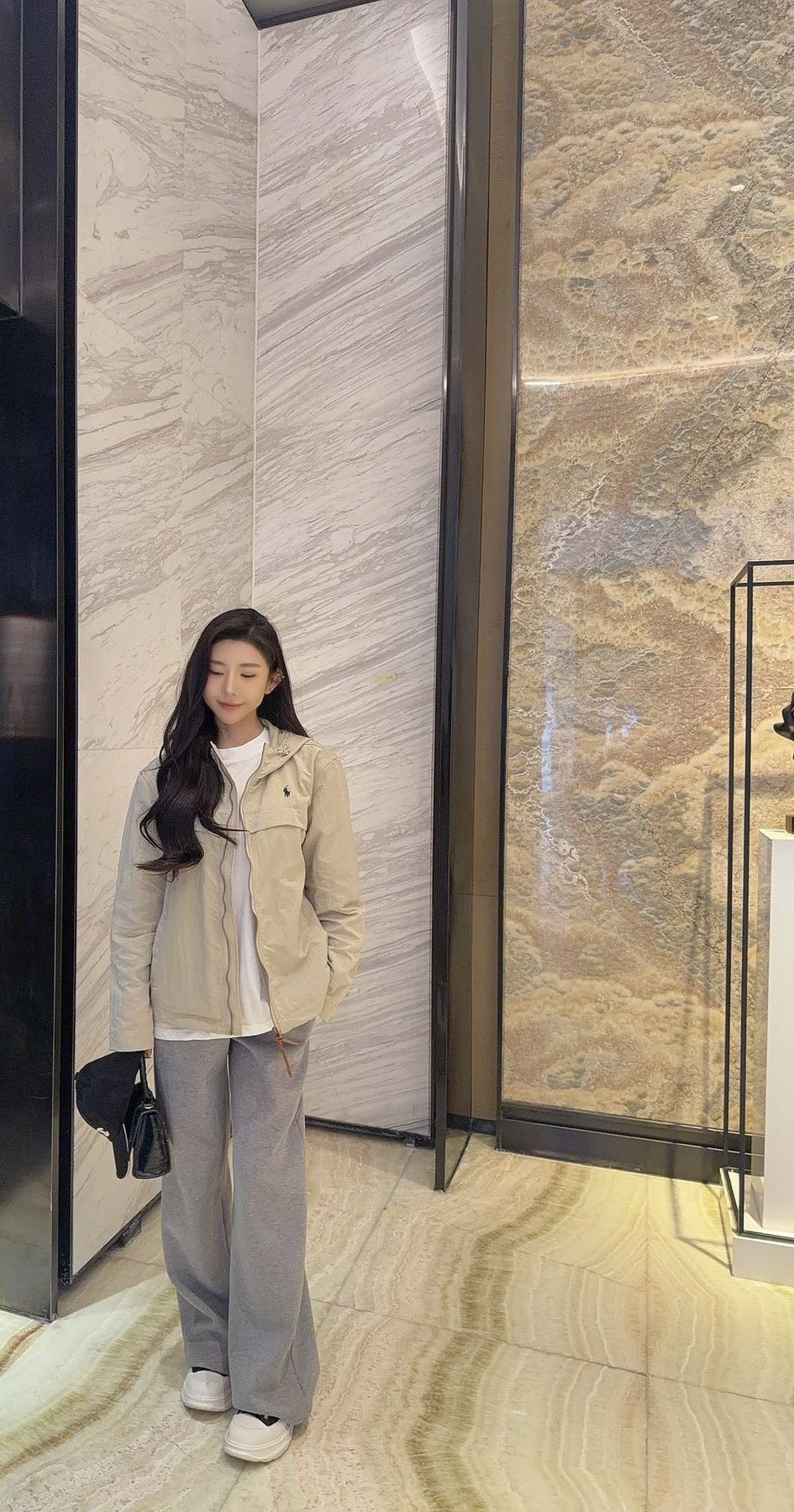 Ralph Lauren Embroidered Horse Logo Hooded Jacket
